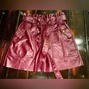 Marc New York Faux Leather Skirt *Flawed* Size Small